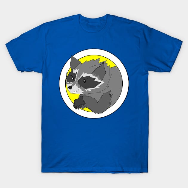 the raccoon! T-Shirt by Mr.D.